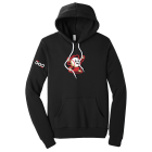 Bella and Canvas Baseball Hoodie