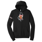 Bella and Canvas Basketball Hoodie